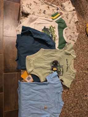 John Deere Set Of 3-12 Months